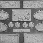 Blatt 16 Stuckrelief