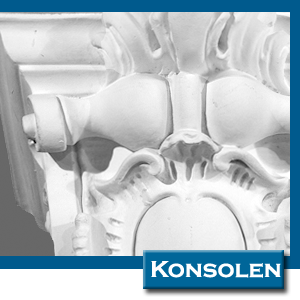 Stuckleisten und Konsolen aus Gips